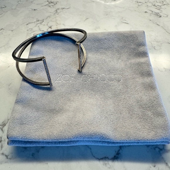 Zoe Chicco mixed metal 14k gold diamond cuff - Picture 2 of 5